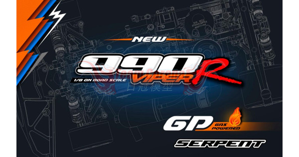 Serpent Viper 990E 4wd 1/8 EP Kit à monter